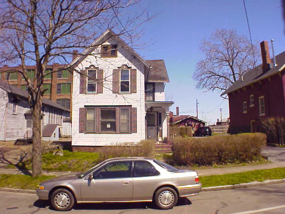 I looked up tired in the dictionary, and found this picture of 34 King Street in the Susan B. Anthony neighborhood.