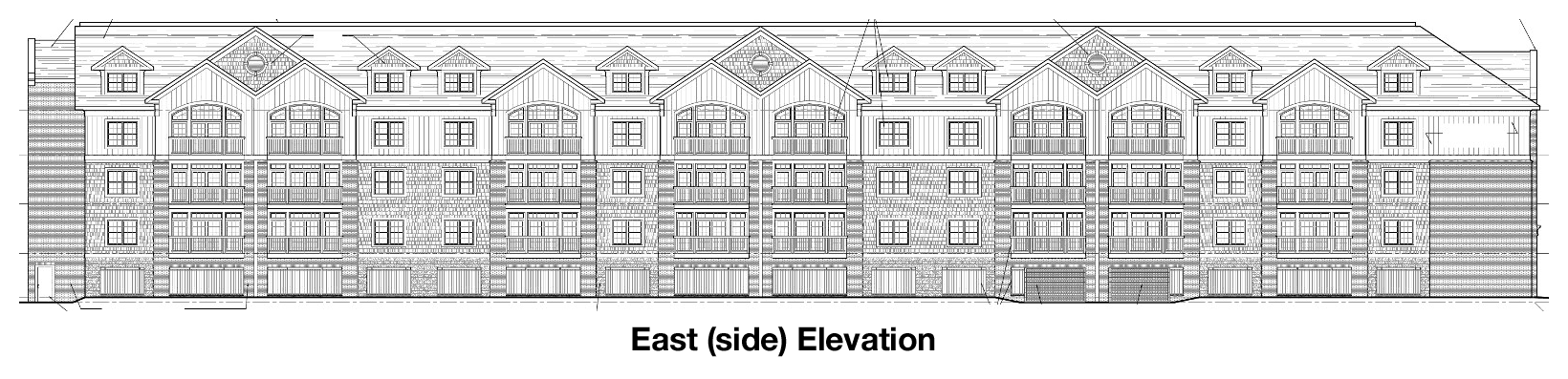 East (side) Elevation of proposed development at 759 Park Ave. [IMAGE: Provided by John Baker]