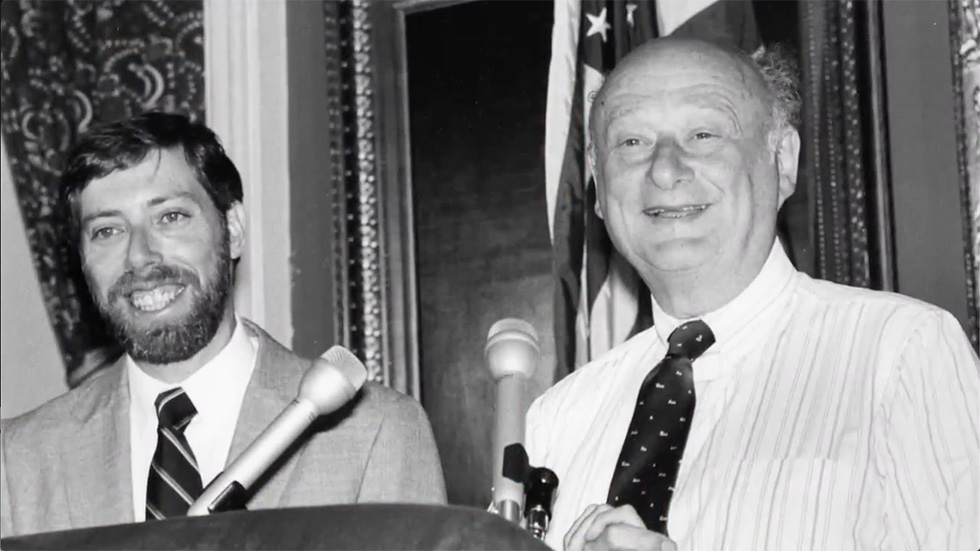 Sam Schwartz (left) went on to become NYCDOT's chief engineer during the 1980s.
