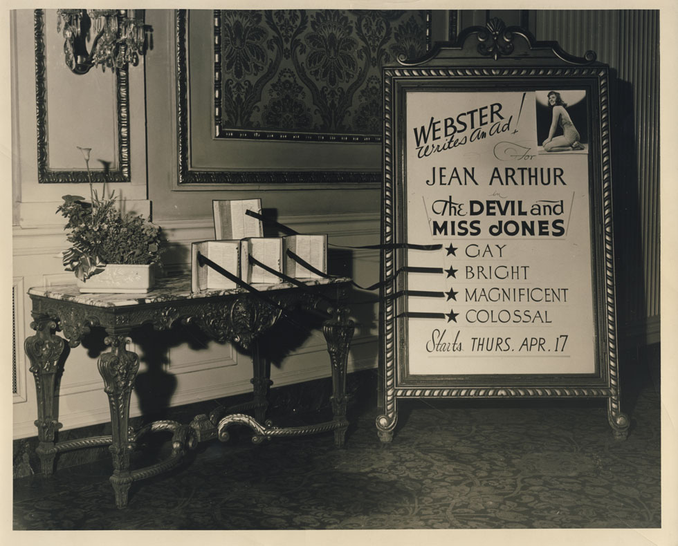 Information board in the front lobby. 1941. I THINK this is now located in the Auditorium Theater on Main Street. [PHOTO: D.O. Schultz / Rochester Theater Organ Society]