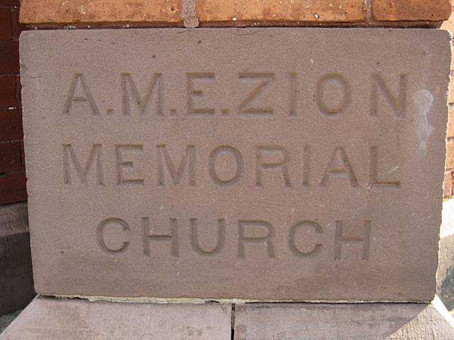 The African Methodist Episcopal Zion Church at 42 Favor Street in the Cornhill Neighborhood. [PHOTO: Nothnagle Realtors]