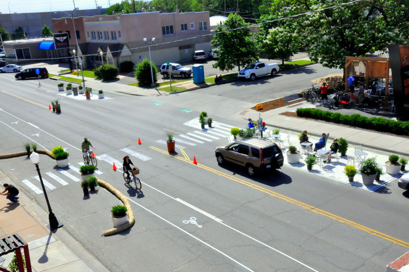 On Saturday, April 25th, from 11am to 7pm, Arnett Boulevard between Rugby Avenue and Wellington Avenue in southwest Rochester's 19th Ward Neighborhood will come alive with events, artwork, and temporary small businesses. [PHOTO: BetterBlock.org]