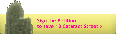 Sign the Petition to Save 13 Cataract Street