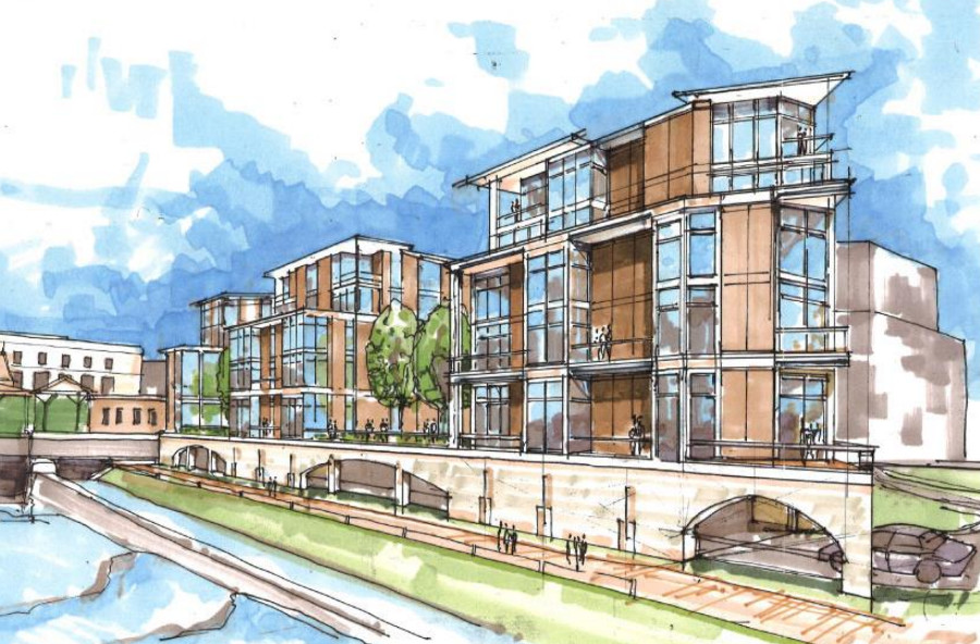 103 Court Street Sketch [PHOTO: Hanlon Architects/Morgan Development Comida Application]
