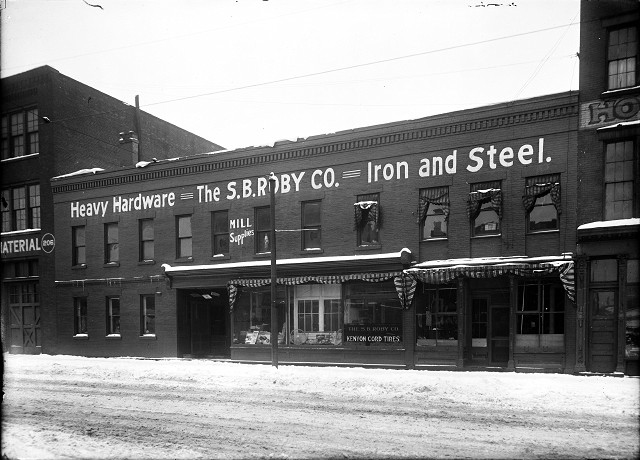 The S.B. Roby Co, Rochester NY. Year unknown. All buildings still stand in 2014. [PHOTO: Albert R. Stone]