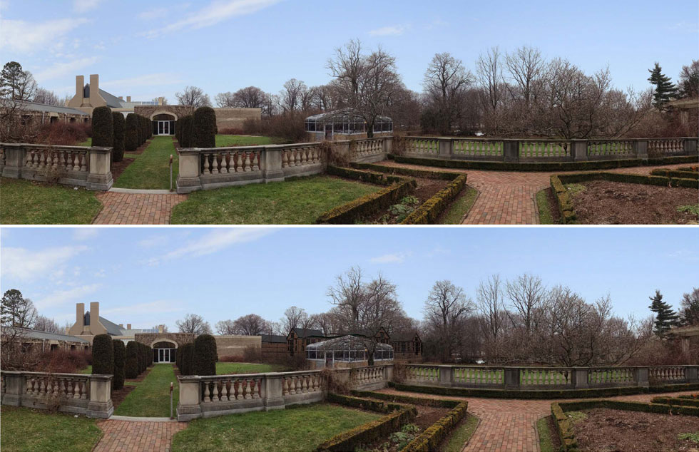 The view from George Eastman House. [IMAGE: Morgan Management]
