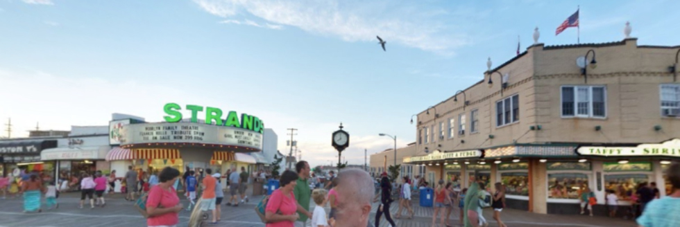 For the area north of Corrigan Street, a little slice of my favorite place on earth: Ocean City, NJ.