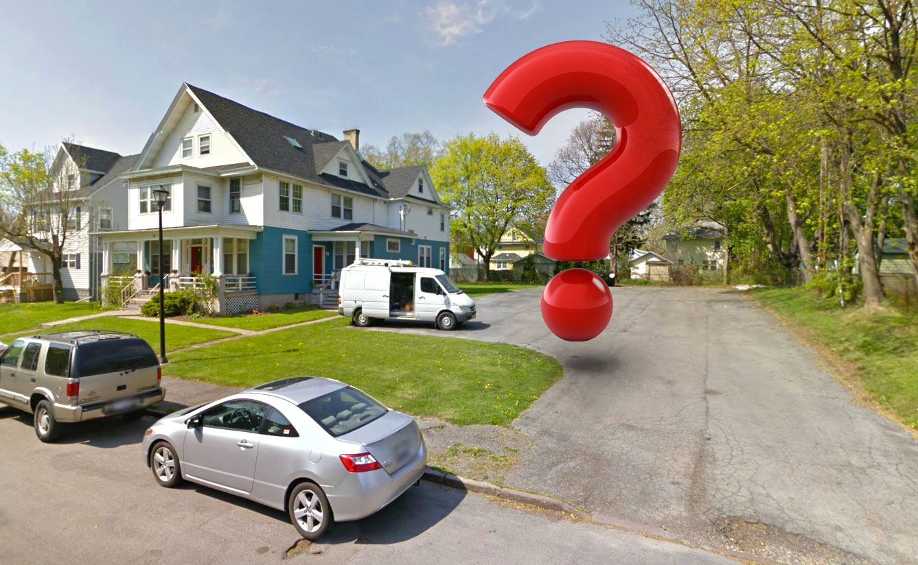 Matthew Denker ponders the possibilities at his new property at 93 Marsh Street. [IMAGE: Google Streetview]