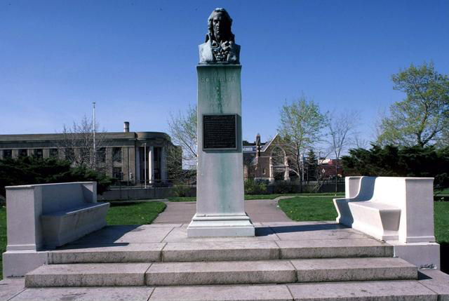 Schiller Monument, Rochester NY. [PHOTO: Rochester City Hall Photo Lab]