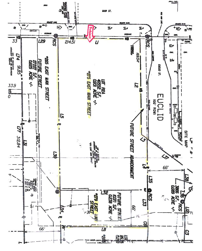 Midtown Parcel 5 Site layout.
