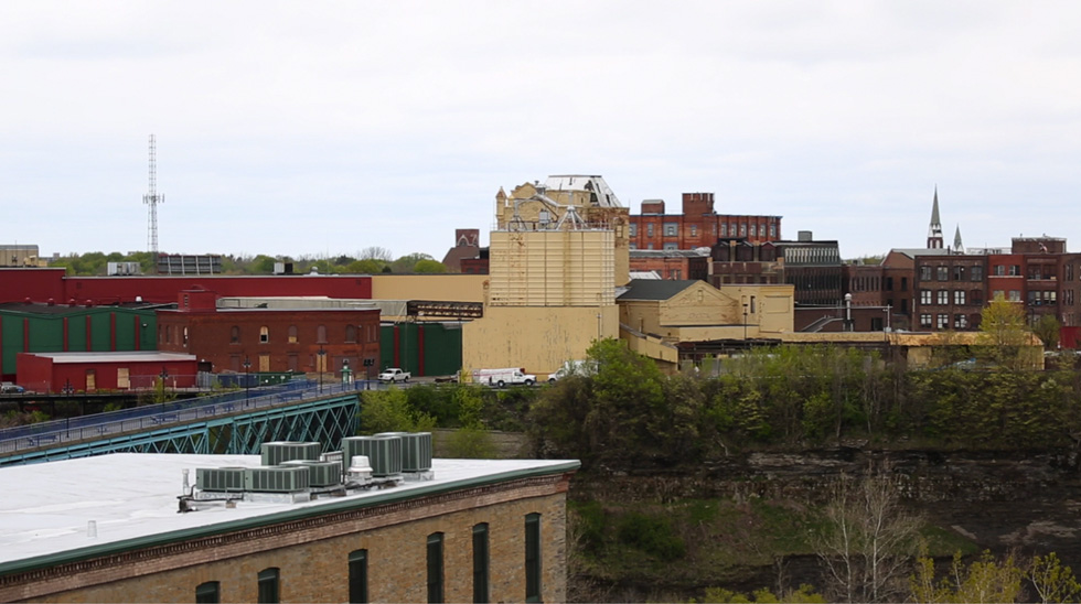 13 Cataract as seen from the High Falls parking ramp on State Street. [PHOTO: Crystal Pix, Inc.]