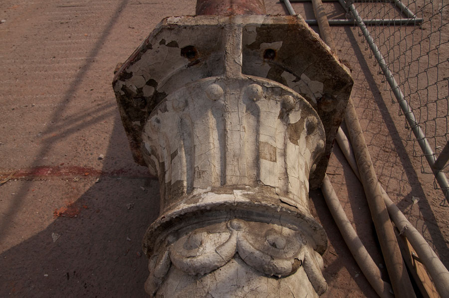 Genesee Brewery, demolition of historic Cataract Brewhouse. [PHOTO: Rick U.- RocPx.com]