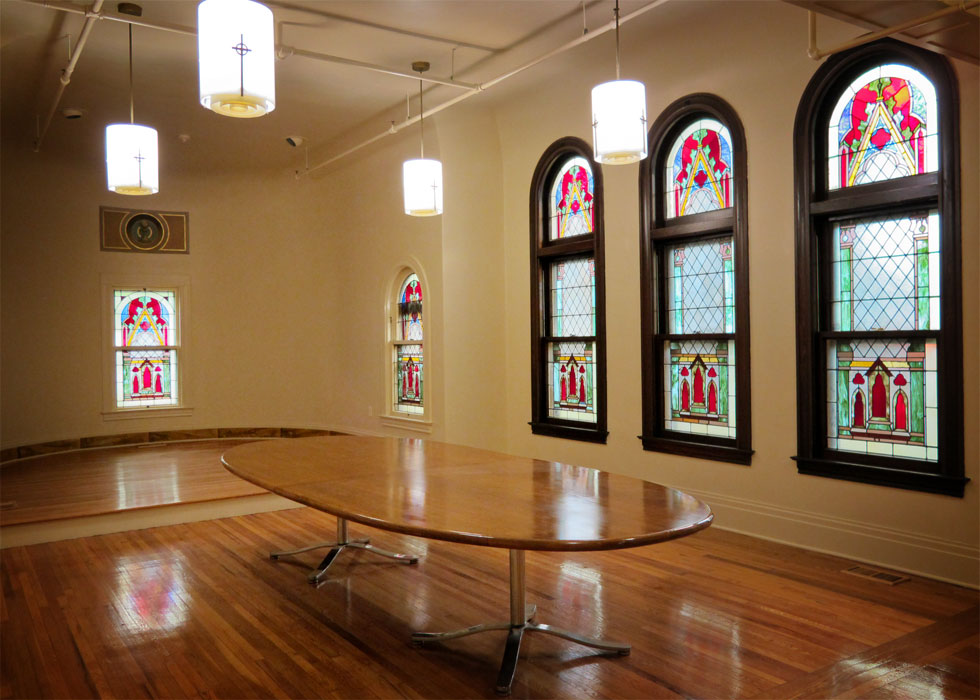 Holy Rosary Church, convent chapel. [PHOTO PROVIDED BY: Preservation Studios]