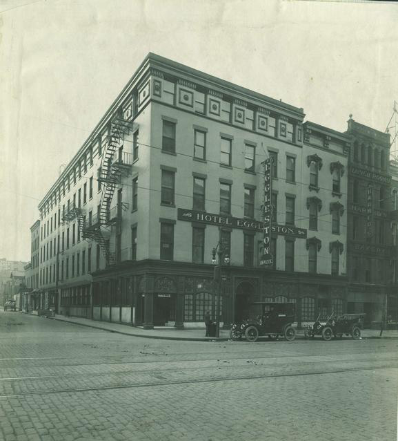 Hotel Eggleston. 1916. [PHOTO: Rochester Public Library]