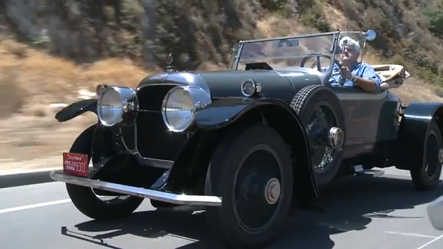 Jay Leno shows us one of his Cunningham cars in an amazing YouTube video. Cunningham cars were made in Rochester, NY.