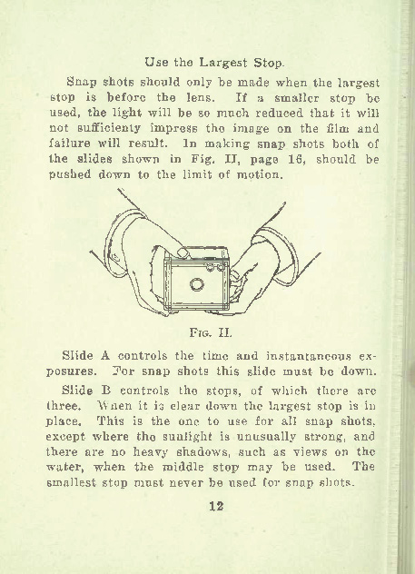 Picture taking with the Brownie camera no. 2. Published 1918 by Canadian Kodak Co. [SOURCE: OpenLibrary.org]