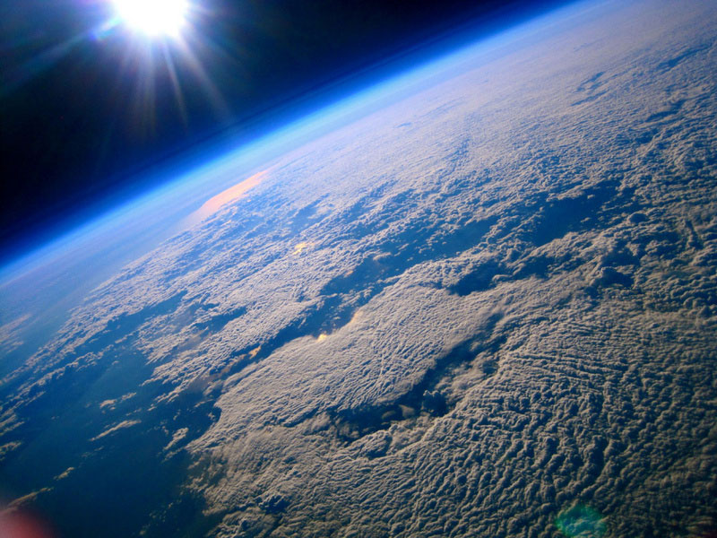 An image captured by a Lego man in space. Never thought I'd say those words. [PHOTO: via Toronto Star]