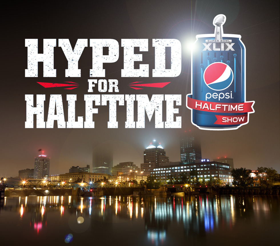 Rochesterians voted and won the Hyped for Halftime / Hype Your Hometown contest sponsored by Pepsi! [PHOTO: Joe Philipson, Flickr]