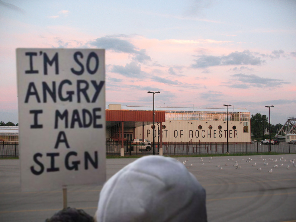 Not In My Back Yard mentality takes hold at the Port of Rochester.