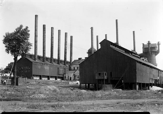 Quinnesee Iron Mining facility at Charlotte. [IMAGE VIA: LaBella Associates]