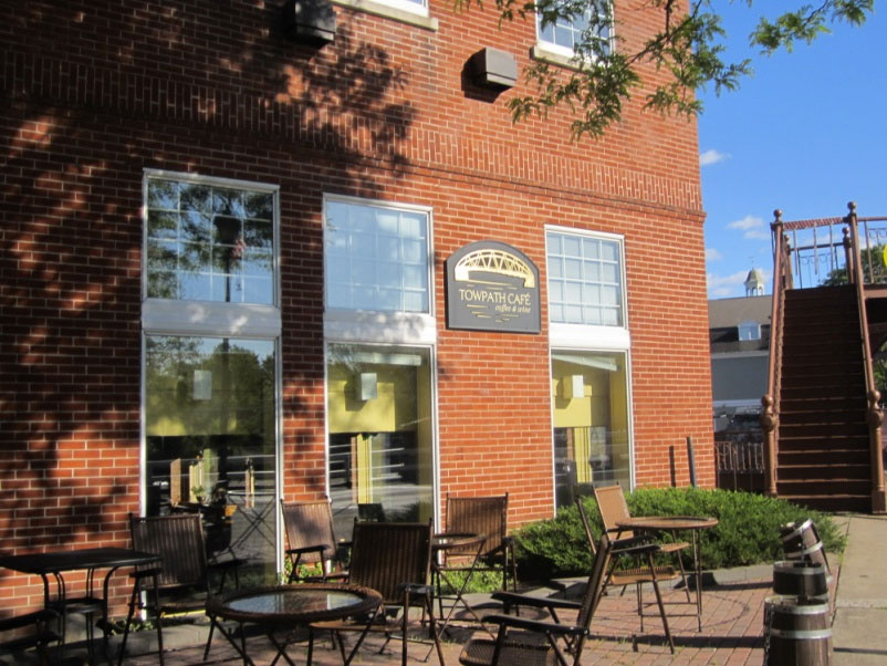 I decided to eat at the Towpath Cafe, a very nice coffee shop/restaurant with a friendly staff. [PHOTO: Ryan Green]