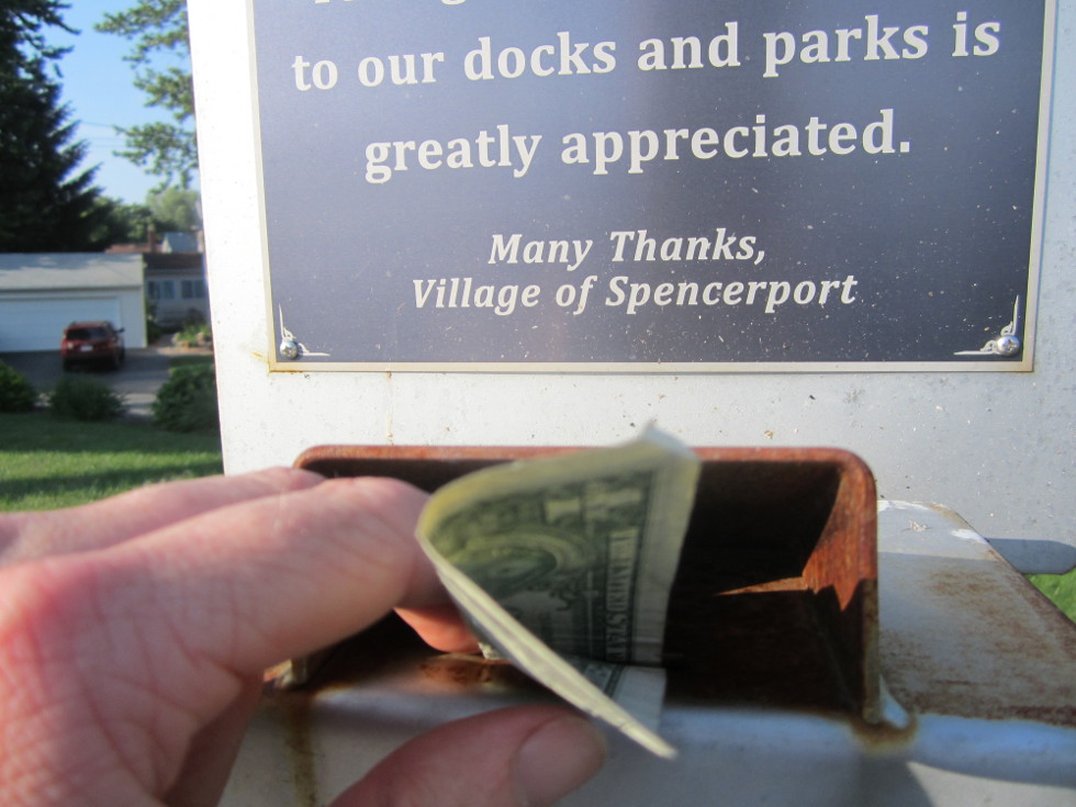 ...And give them thanks for their nice park. [PHOTO: Ryan Green]