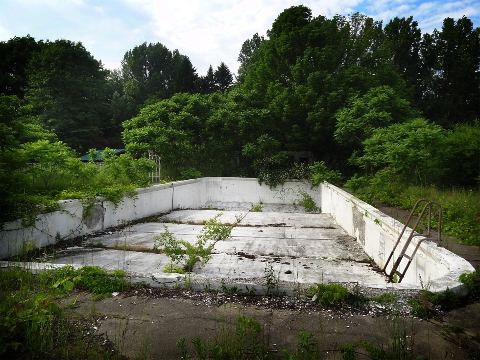 Beechwood Park in Sodus, NY is a former Girl Scouts of America summer camp. The property has been left as it was abandoned in 1996. [PHOTO: Chris Clemens and Luke Myer]