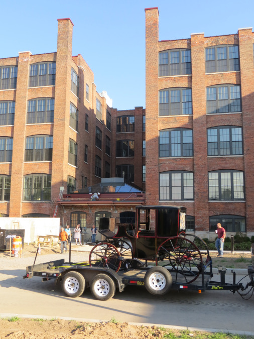After sitting vacant for 25 years, DePaul Properties is getting ready to re-open the doors of the former Cunningham Carriage Factory as 71 mid-market loft apartments, to be called the DePaul Carriage Factory Apartments.
