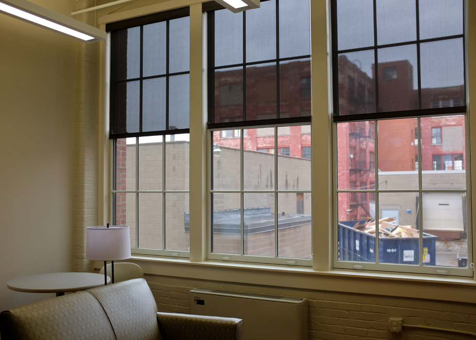 Carriage Factory windows, Rochester NY. [PHOTO PROVIDED BY: Preservation Studios]