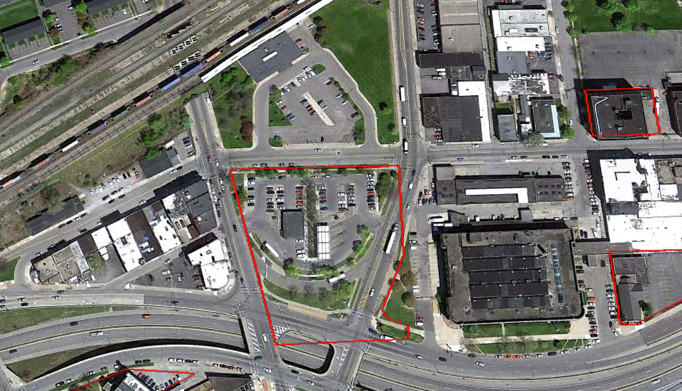This map will allow us to see glaring mistakes and omissions. For example, why's the Amtrak Station parking lot on the list? And the old post office building is not?