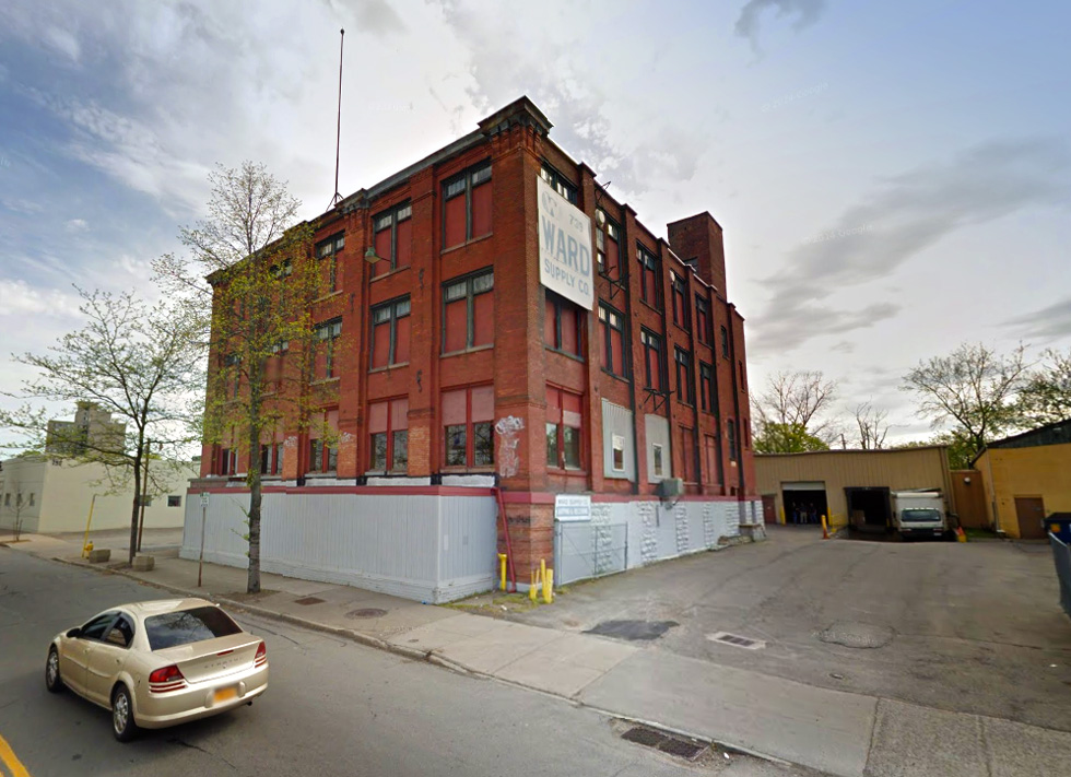 The old Ward Plumbing Supply building at 739 South Clinton Ave. [PHOTO: Google]