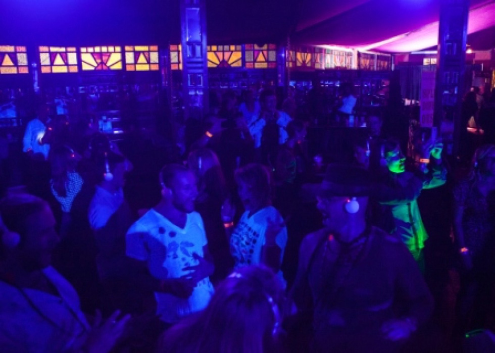 Silent Disco at the First Niagara Fringe Festival. [PHOTO: Provided]