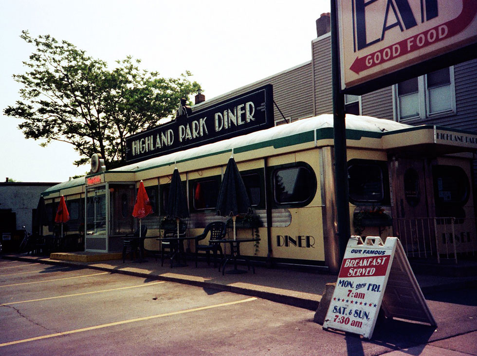 Swillburg is home to some long running businesses like Highland Park Diner and Cinema Theatre. [IMAGE: Kristina May, Flickr]