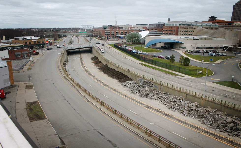 The view from the Inner Loop Fill Cam. [PHOTO: City of Rochester]