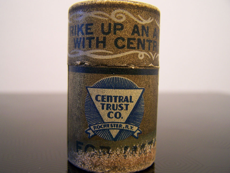 Central Trust Company match stick container.