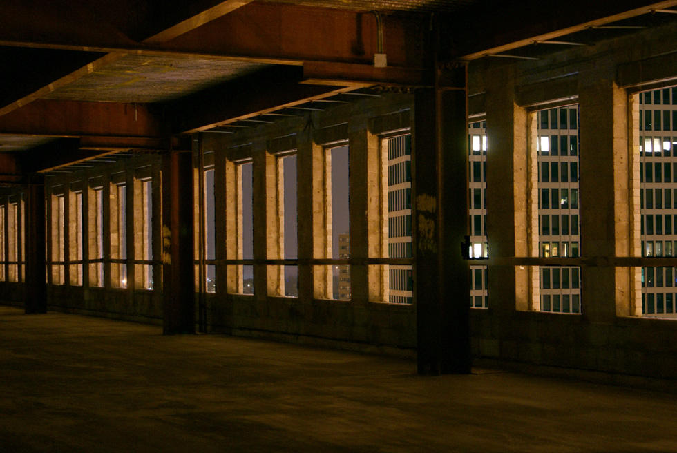 The view from inside Midtown Tower, Rochester NY.