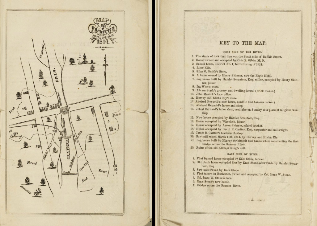 Colonel Rochester established his 100 Acre Tract on the Genesee River in 1811 and Rochesterville was officially chartered in 1817.