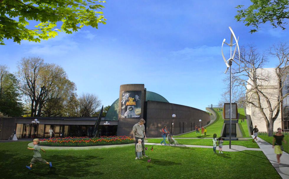 Rochester Museum and Science Center expansion. Concept by SWBR Architects.