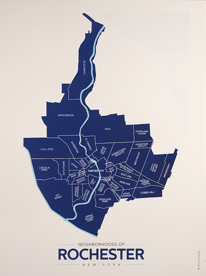 Neighborhoods of Rochester, New York [BY: Tanya and Jason of YoungLionRochester.com]