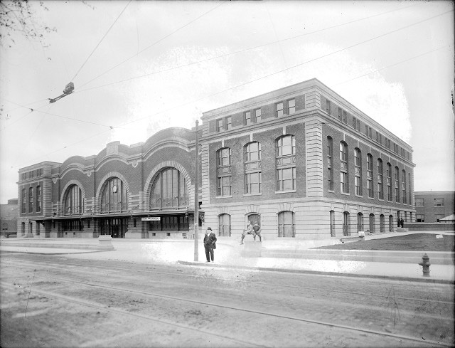 Rochester's NY Central (Bragdon) Station, 1914. [PHOTO: Albert R. Stone]