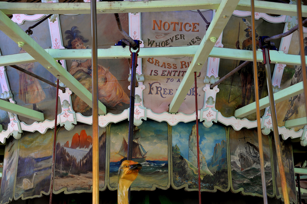 Dentzel carousel at Ontario Beach Park. Rochester, NY. [IMAGE: Keith Ewing, Flickr.com]
