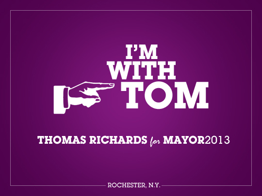 Comments from people voting for Tom Richards for Mayor of Rochester.