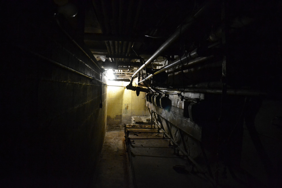 Sibley sub-basement. [PHOTO: RochesterSubway.com]