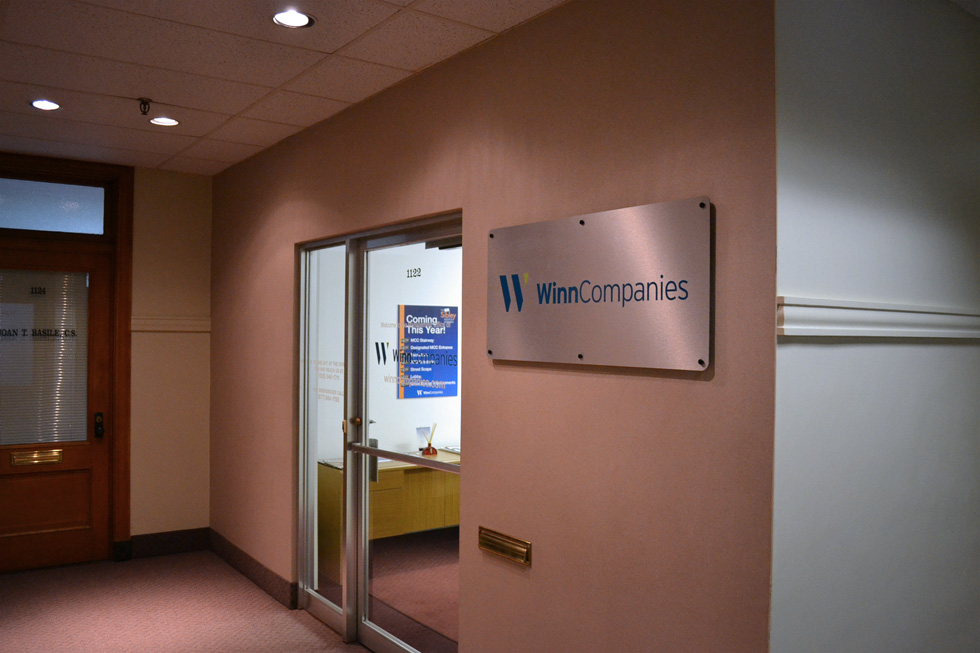 We take a walk to the temporary WinnCompanies office. [PHOTO: RochesterSubway.com]