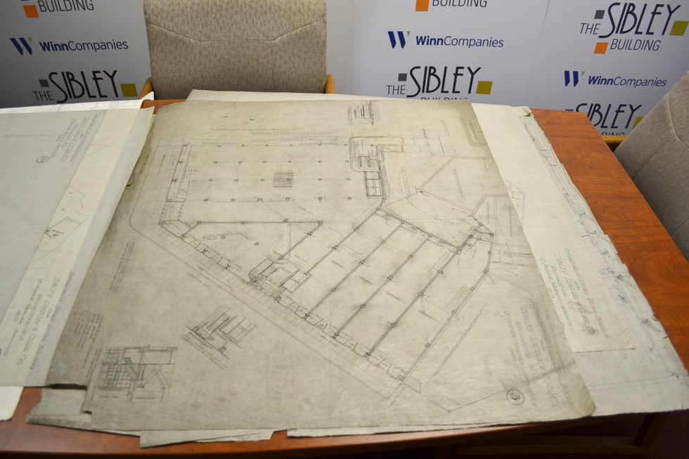 These are the original original plans (from 1910). They are printed on silk. [PHOTO: RochesterSubway.com]