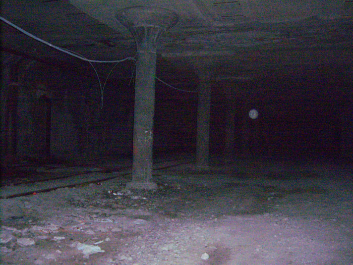 Aaron Killeen says he and some friends felt something strange on a walk through the abandoned Rochester subway tunnel in 2008. He snapped this photo from over his shoulder as they ran out of there.
