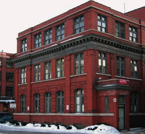 The RRCDC office at the Hungerford Complex, East Main Street. This building features a design gallery and resource library free and open to the public.