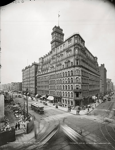 The Powers Building, Rochester, N.Y. (photo: Detroit Publishing, 1904.)