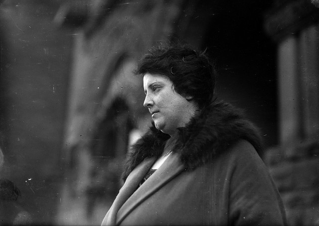 Mrs. Grace Begy ran a 'Prohibition saloon' at 70 Stillson Street. She was called as a material witness in the murder case against Owen DeWitt for the death of J. Frank O'Connor. I bet she's got some stories to tell. [PHOTO: Albert R. Stone Collection]