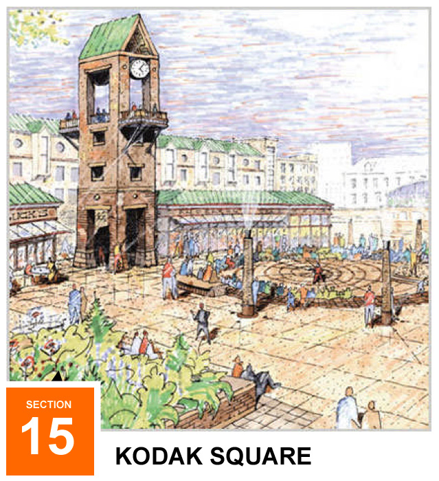 Stadiumville concept for Rochester: Kodak Square